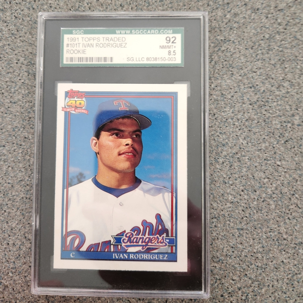 Ivan Rodriguez 1991 Topps